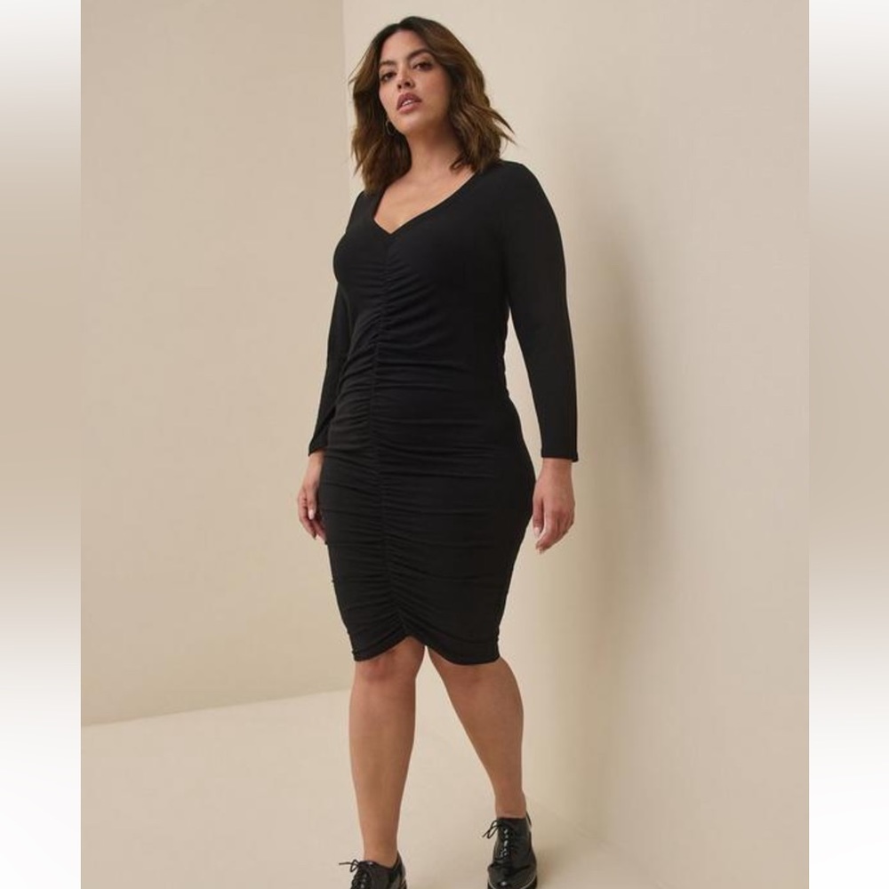Torrid MINI JERSEY BODY CON DRESS